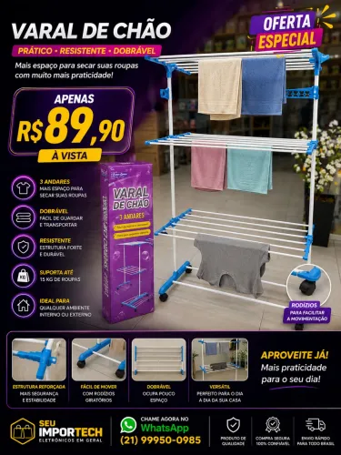 Varal de Roupas