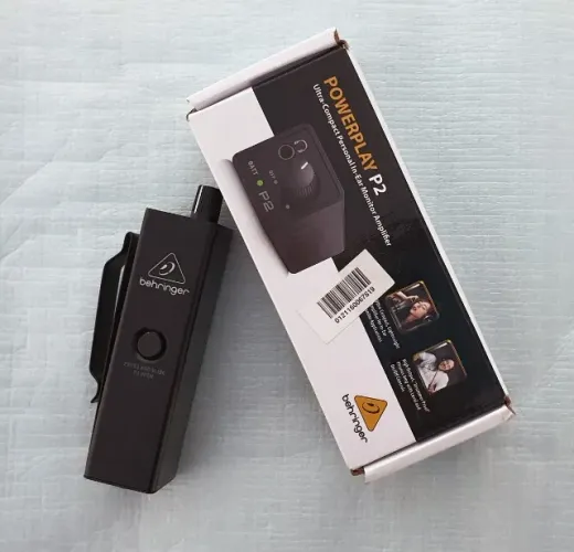 Amplificador de Fone de Ouvido Powerplay P2 Ultra-copmpact In Ear