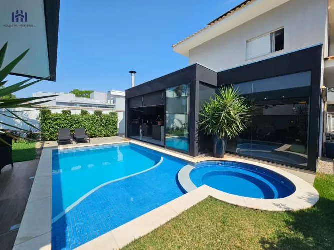 Casa Exclusiva no Belvedere 1 | 290m² Mobiliada | Gourmet Equipado | Energia Fotovoltaica