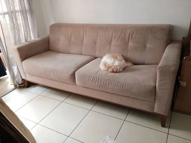 Vendo sofá de quatro lugares mais poltrona só precisa de uma boa limpeza ?