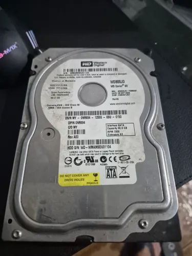 Hd Sata Interno 80gb Western Digital