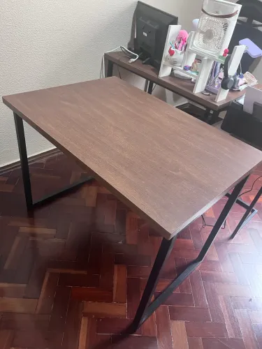 Mesa de escritório tipo industrial