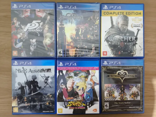 Lote de Jogos de PS4 PlayStation 4 PS5  