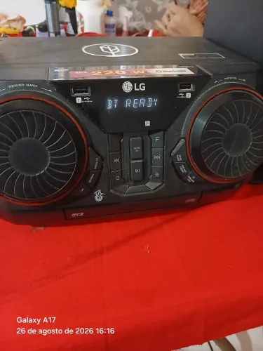 Aparelho de som lg