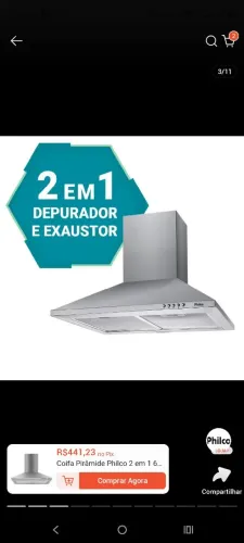 Exaustor philco