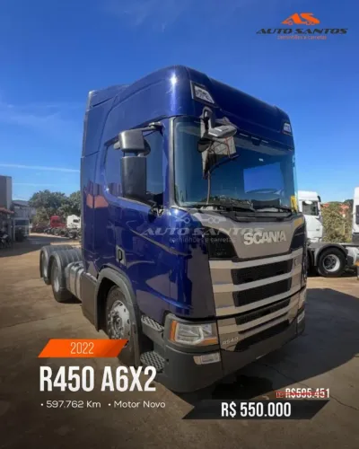 SCANIA/R450 A6X2 2021/2022