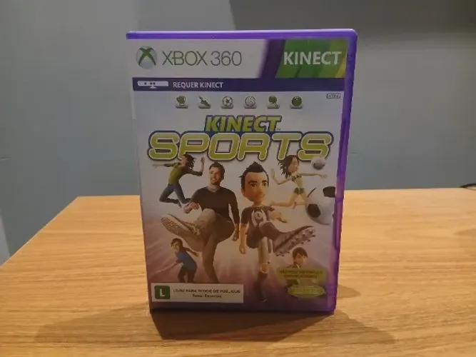 Jogo Kinect Sports Xbox 360 Original Mídia Física