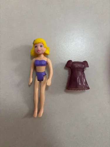 Boneca Polly Mattel com vestido anos 2000
