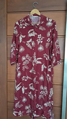 Vestido chamise GG viscose