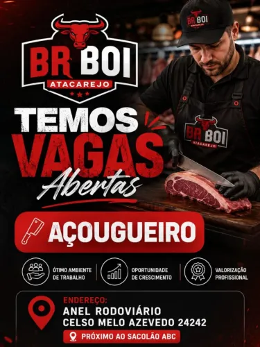 Vaga para Açougueiro