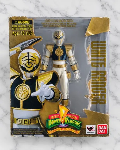 Ranger Branco S.H.Figuarts 2013 - Power Rangers - Bandai Original
