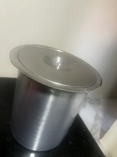 Lixeira inox de embutir 5 litros