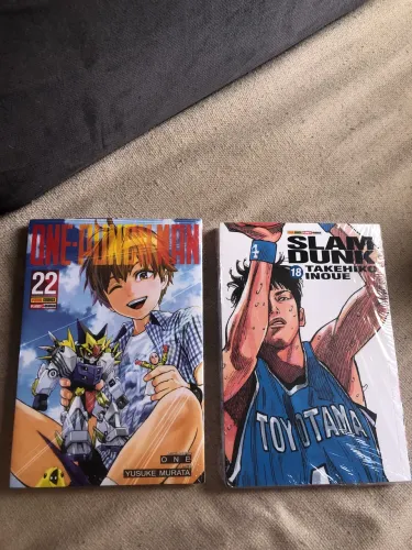 Manga One Punch Man 22 e Mangá Slam Dunk 18