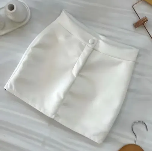 Short saia alfaiataria neoprene 