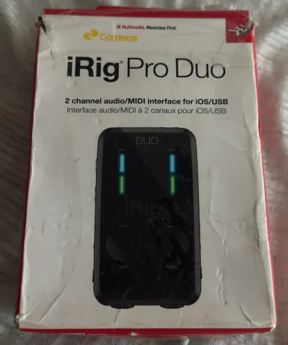 iRig Pro Duo com 2 Entradas XLR Interface de Áudio