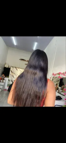 Vendo cabelo humano na tela 180 g