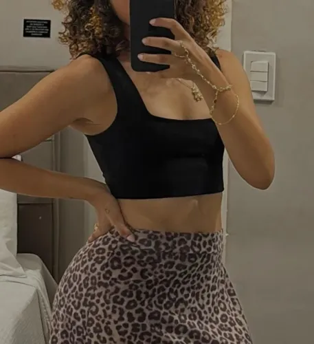 Cropped Corset Preto