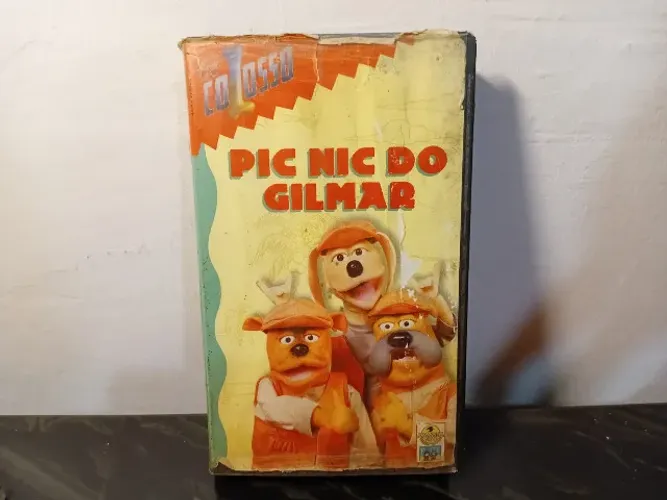 Fita vhs TV Colosso Picnic do Gilmar