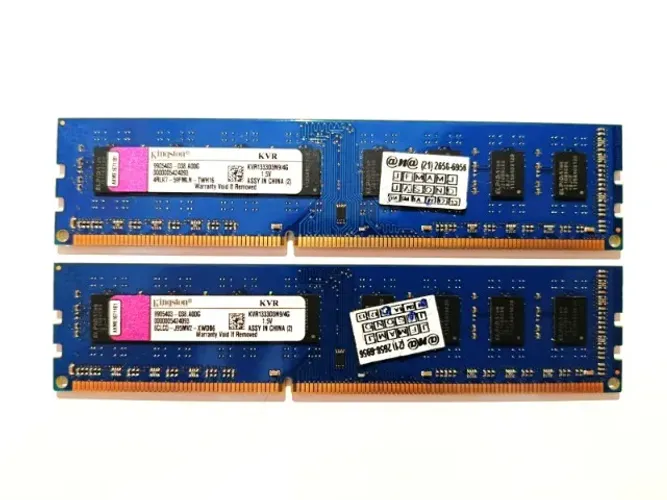 Memória RAM Kingston DDR3 8GB (2x4GB) 1333MHz