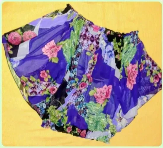 Blusa tipo ciganinha em voil, M/G