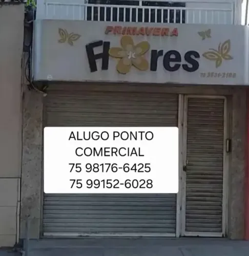 ALUGO PONTO COMERCIAL NO CENTRO DE SANTO ANTÔNIO DE JESUS-BA 