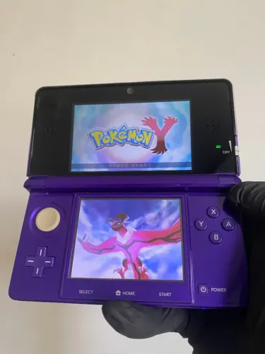 Nintendo 3DS Purple + 2 gb + Carregador - Envio via OLX PAY