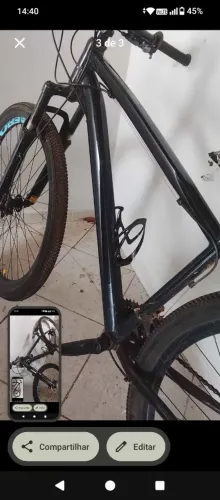 Bike aro 29 10 velocidades freios a disco