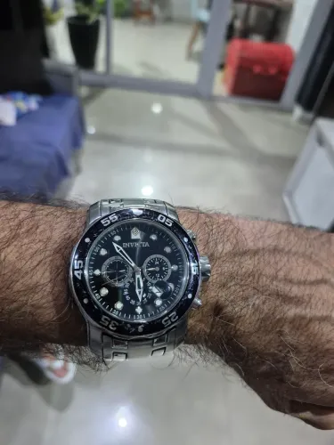 Relógio Invicta Pro Diver Cronógrafo caixa de aço, original (Preço de Desapego)