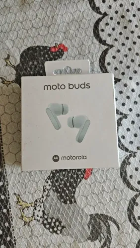 Fone bluetooth Motorola moto Buds azul claro zero lacrado no Itaim Paulista ou Ferraz/SP