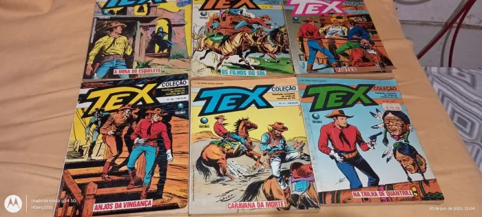 Coleção Tex com vários gibis para colecionadores ( dinheiro/Pix)