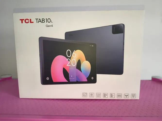Tablet TCL Tab 10L Gen 4 128GB WIFI - Novo e Lacrado (C/ Capa e Película)