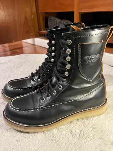 Bota Slum Brand MocToe Knife Couro à Prova d Água 20%