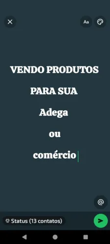 Produtos para montar adega ou comércio.