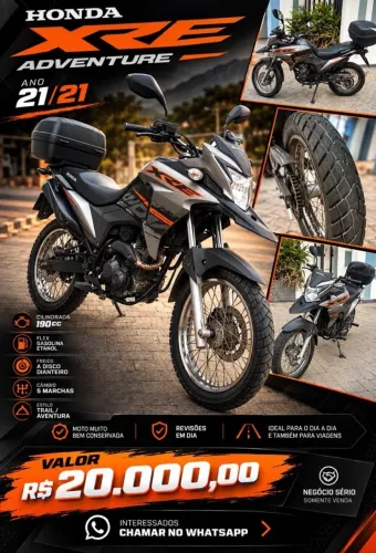 Honda XRE 190 Adventure Flex 2021