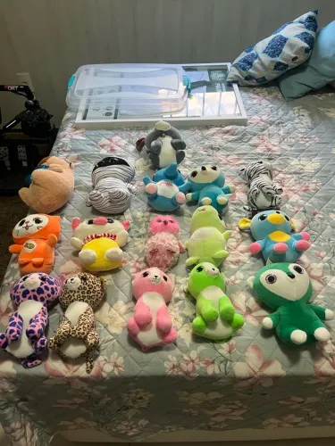 Pelúcias de coleção ,sem etiqueta,coleção completa