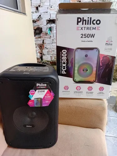 Caixa de som philco