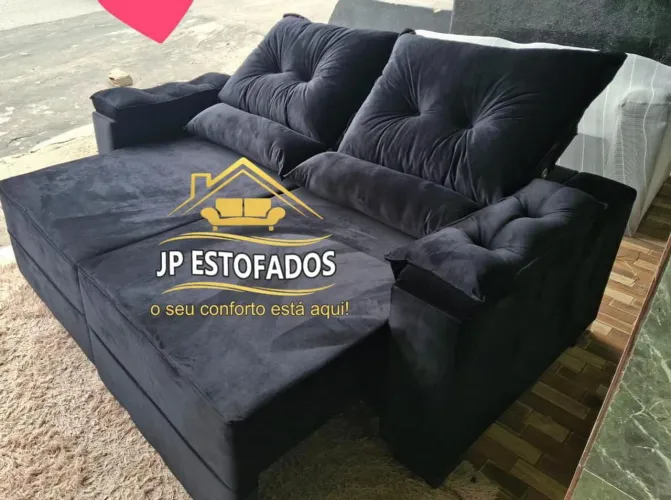 Sofás retrátil super confortável, com entrega grátis 