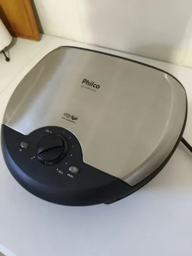 Grill e Sanduicheira Philco Jumbo Steel 1500W