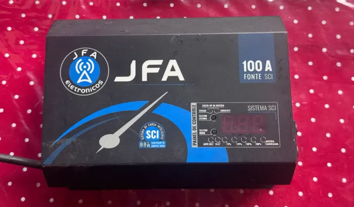 Fonte JFA SCI 100A | Sistema de Carga Inteligente | Som Automotivo