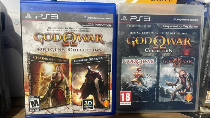 God of war collection kit ps3 4 jogos