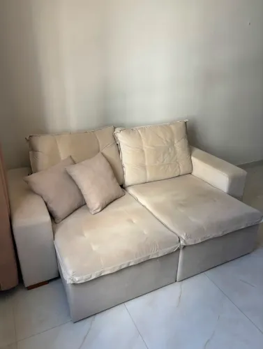 Sofá retrátil 3 lugares