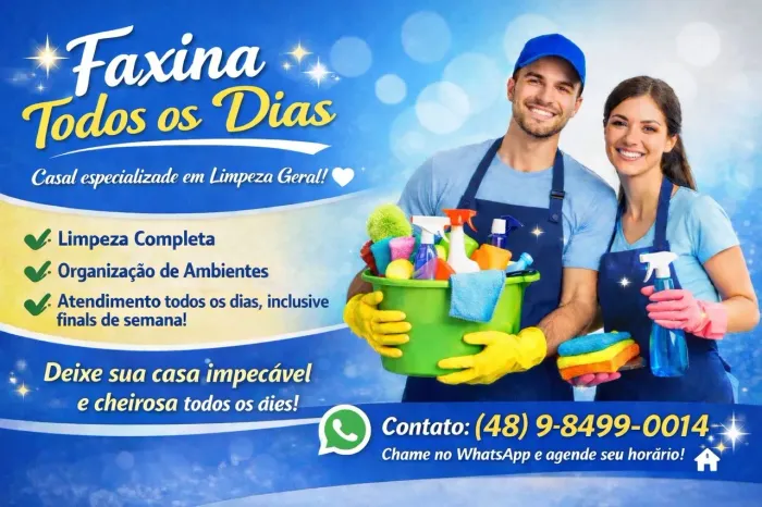 Fazemos faxina 