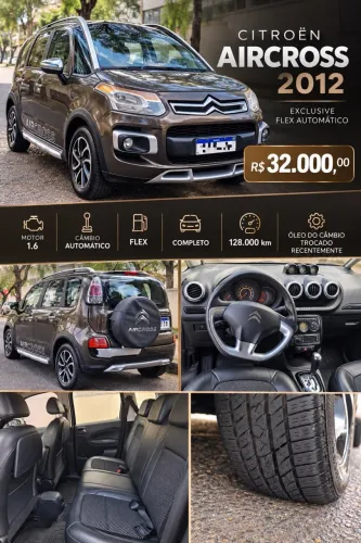 Citroen Aircross Exclusive 1.6 Flex 16V 5P Aut. 2012