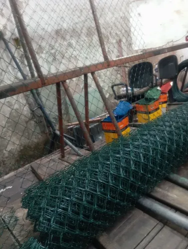 Estalação de tela de alambrado de quadra 