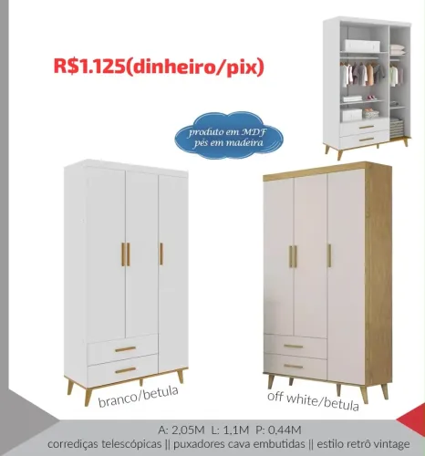 Guarda Roupa D2992