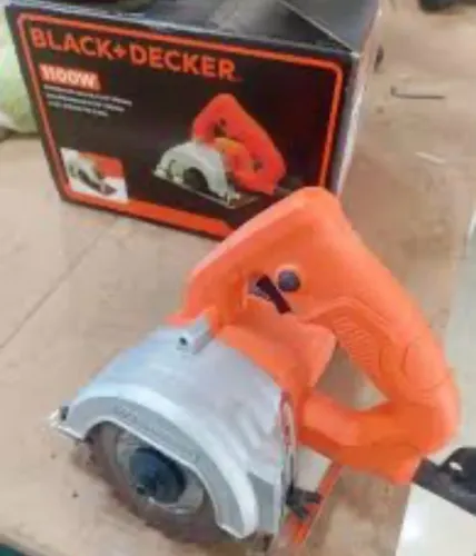 Serra Marmore 4-1/2 1.100w 220v Black+decker makita maquita nova