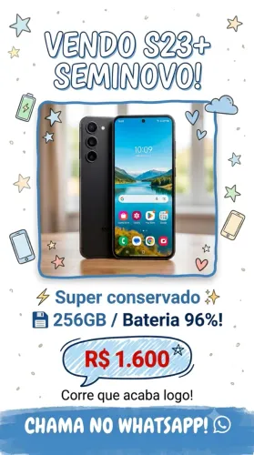 SAMSUNG S23+ SEMINOVO