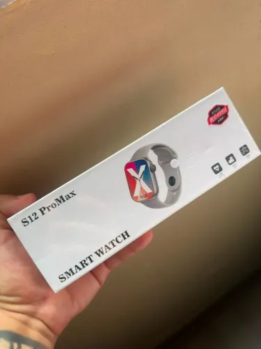 Smartwatch S12 Pro Max - Versão Internacional - Branco