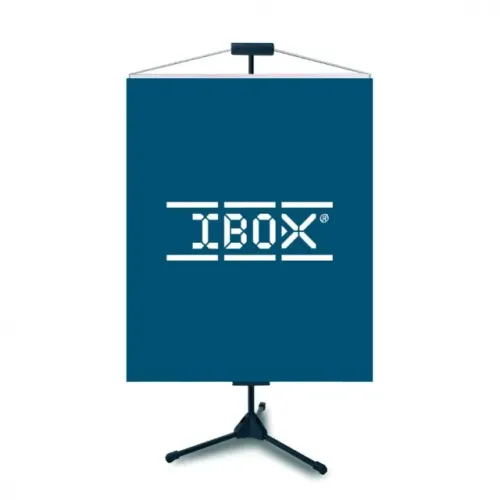 Suporte P/ Banner 1,3m à 2,40m Ibox H07004bk *ENTREGA GRÁTIS*