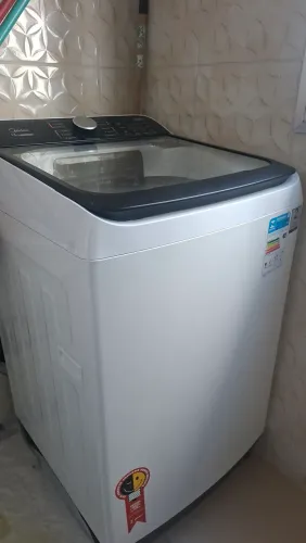 Maquina de lavar Midea wave Agitator 13 kg cor Branco
